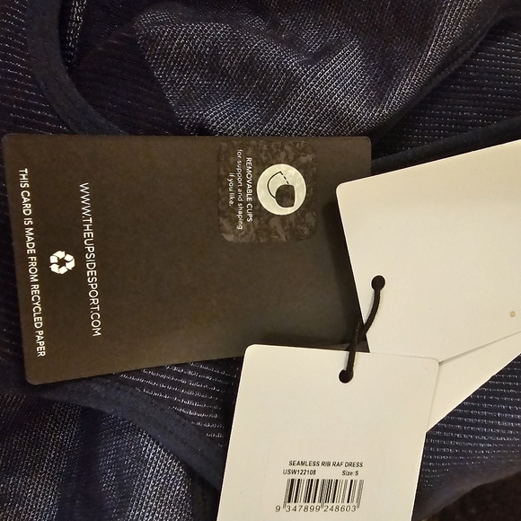 Blue Anthropologie The Upside Women's Circular Knit RAF Mini Dress - Picture 11 of 15